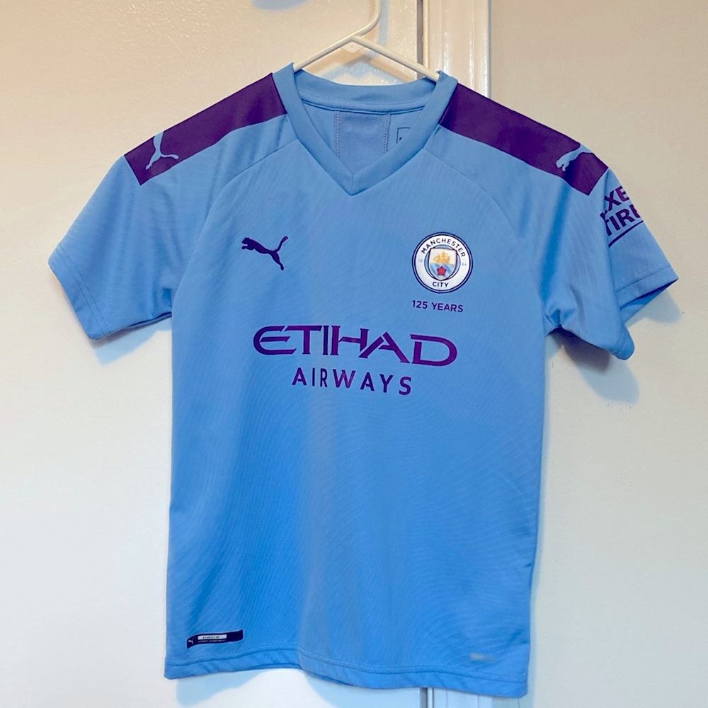 Manchester City Authentic Home kit jersey